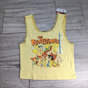 Flintstones Yellow Tank Top youth size